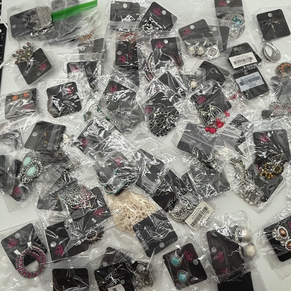 Paparazzi Jewelry Lot 60 Piece New Boho Statement Resale costume mixed grab bag